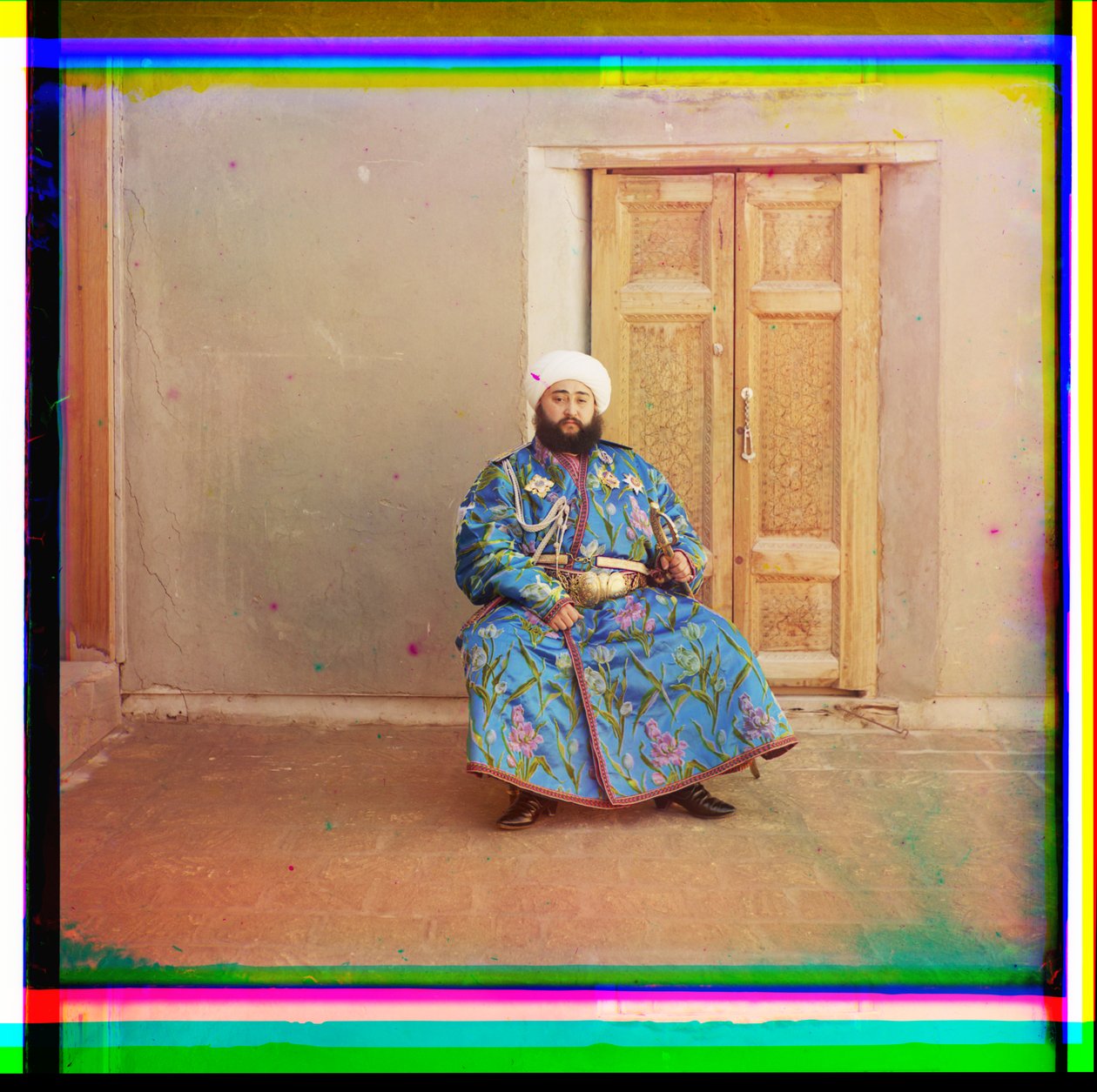 Ėmir Bukharskiĭ. Bukhara tekijältä Sergei Mikhailovich Prokudin Gorskii