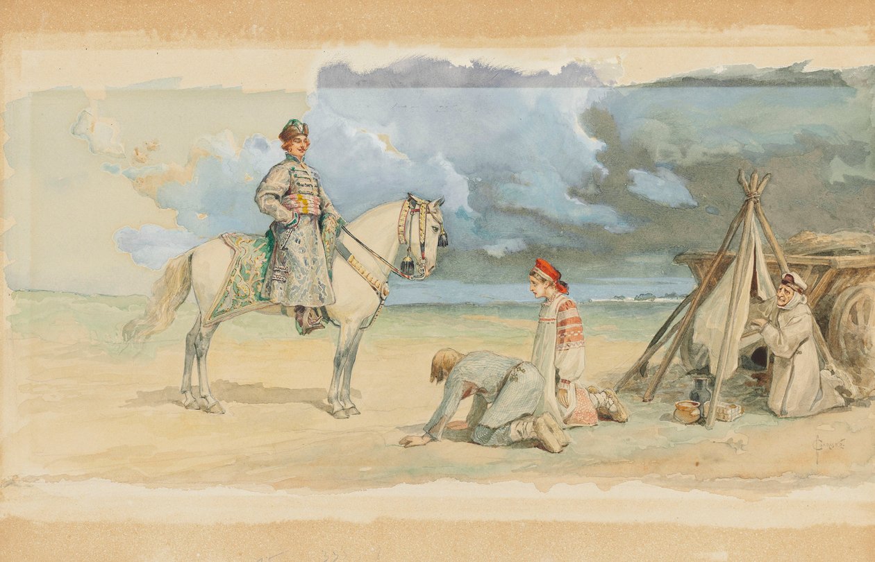 Bojaarin saapuminen. tekijältä Sergei Sergeyevich Solomko