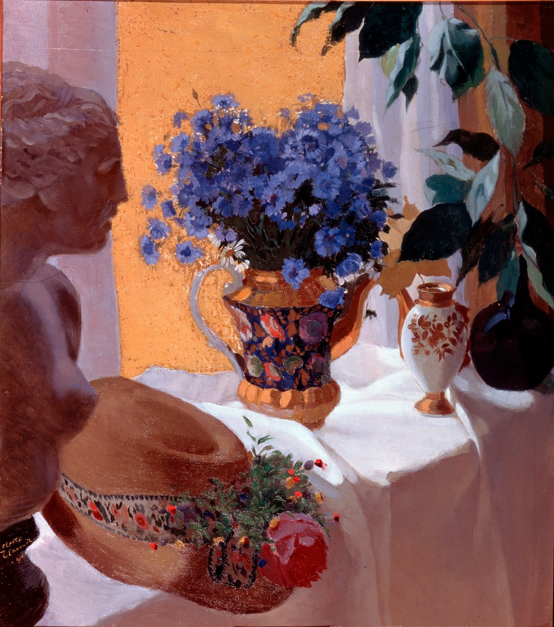""Nature morte"" Peinture de Sergei (Serge) Tchekhonine (1878-1936) 1916 Museu Estadual de História, Arquitetura e Arte ao Ar Livre, Pskovfinnish tekijältä Sergei Tchekhonine