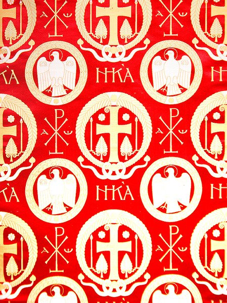 Olovyanishnikov Manufactory Brocade, 1900-luvun alku (tekstiili) tekijältä Sergei Vashkov