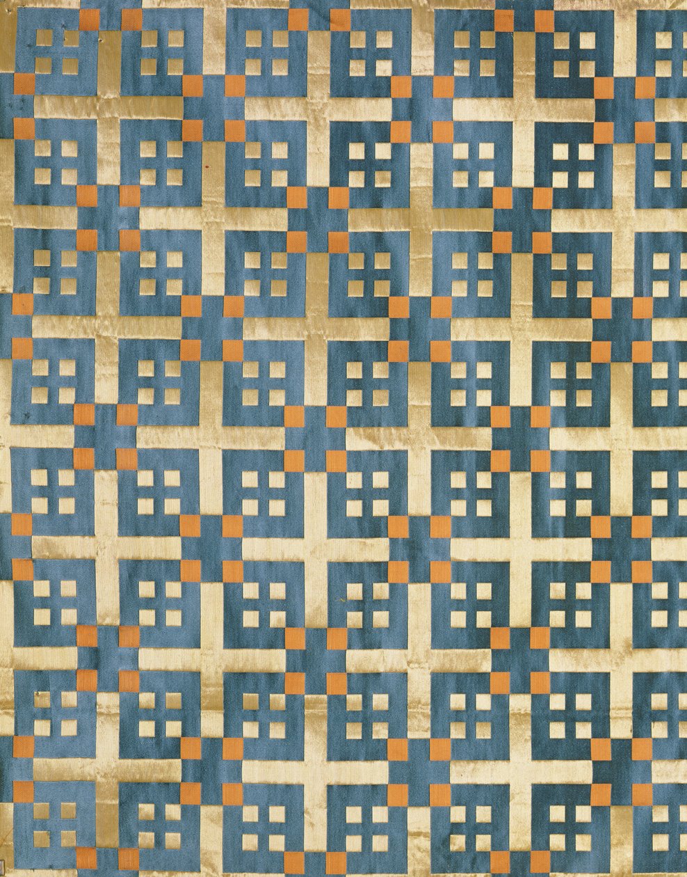 Olovyanishnikov Manufactory Half-Silk Satin, 1900-luvun alku (tekstiili) tekijältä Sergei Vashkov
