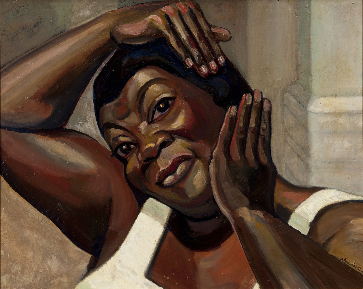 Ruby Elzy elokuvassa Porgy ja Bess, 1935 tekijältä Sergei Yurievich Sudeykin