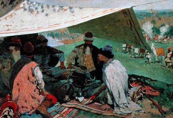 Prinssien vuosikokous, 1910 tekijältä Sergej Vasilevic Ivanov