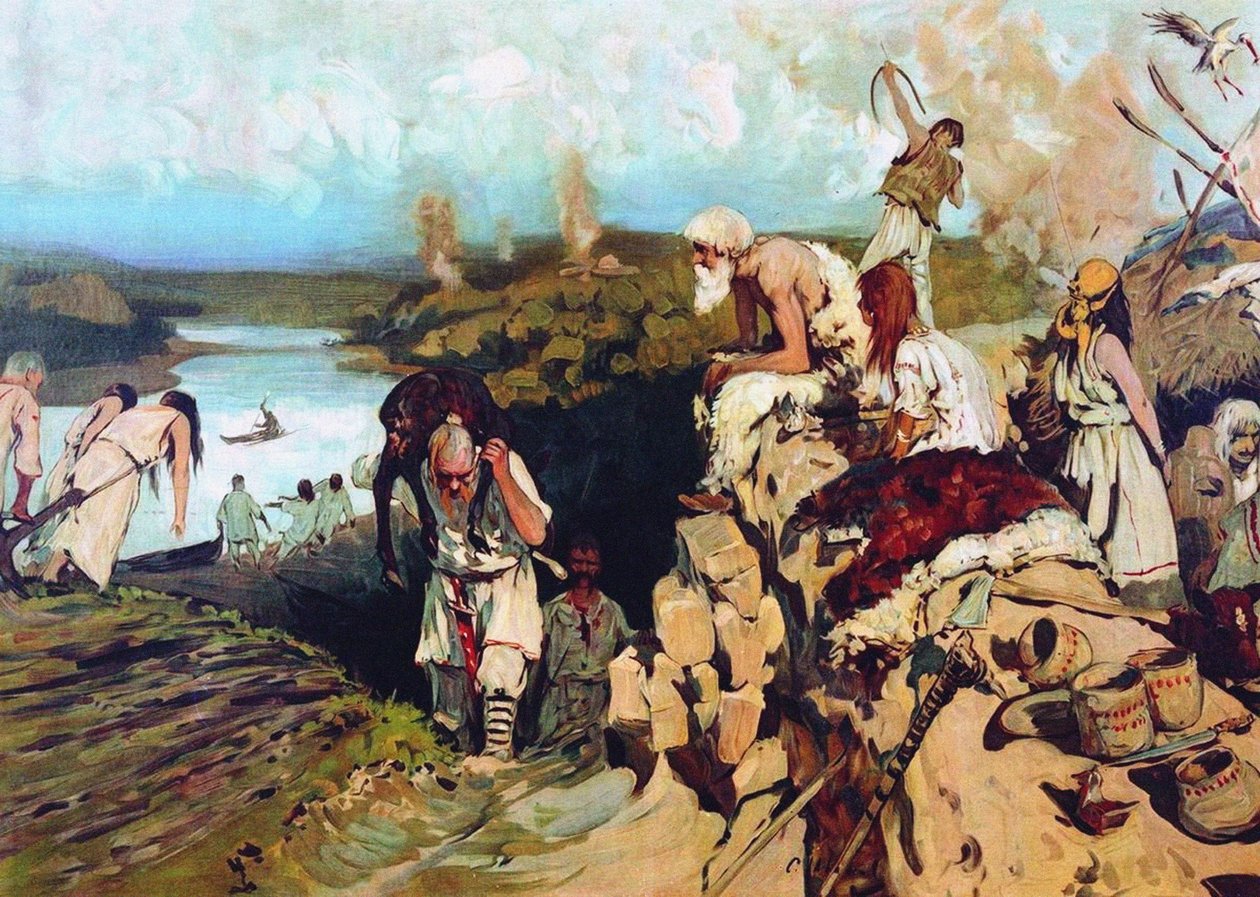 Itäslaavien elämä, 1907-1909 tekijältä Sergej Vasilevic Ivanov
