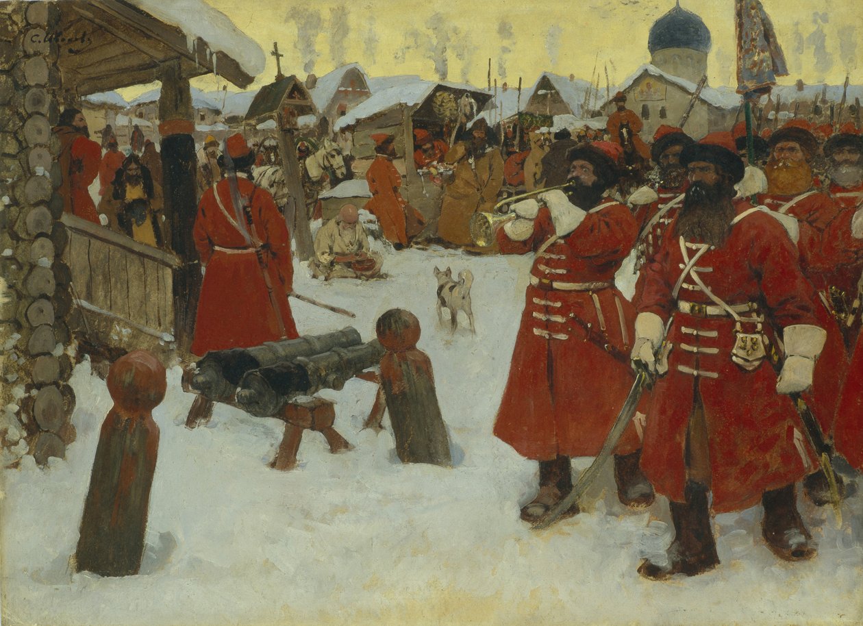 Streltsy, 1907 tekijältä Sergej Vasilevic Ivanov