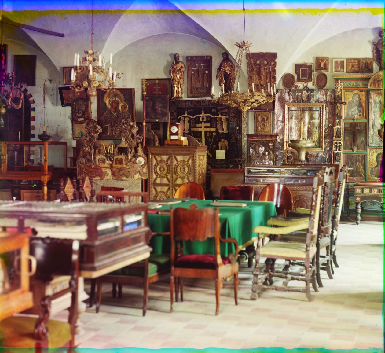 Belaya Palata [Valkoinen palatsi] -museo Rostovissa, 1905-1915 tekijältä Sergey Prokudin Gorsky