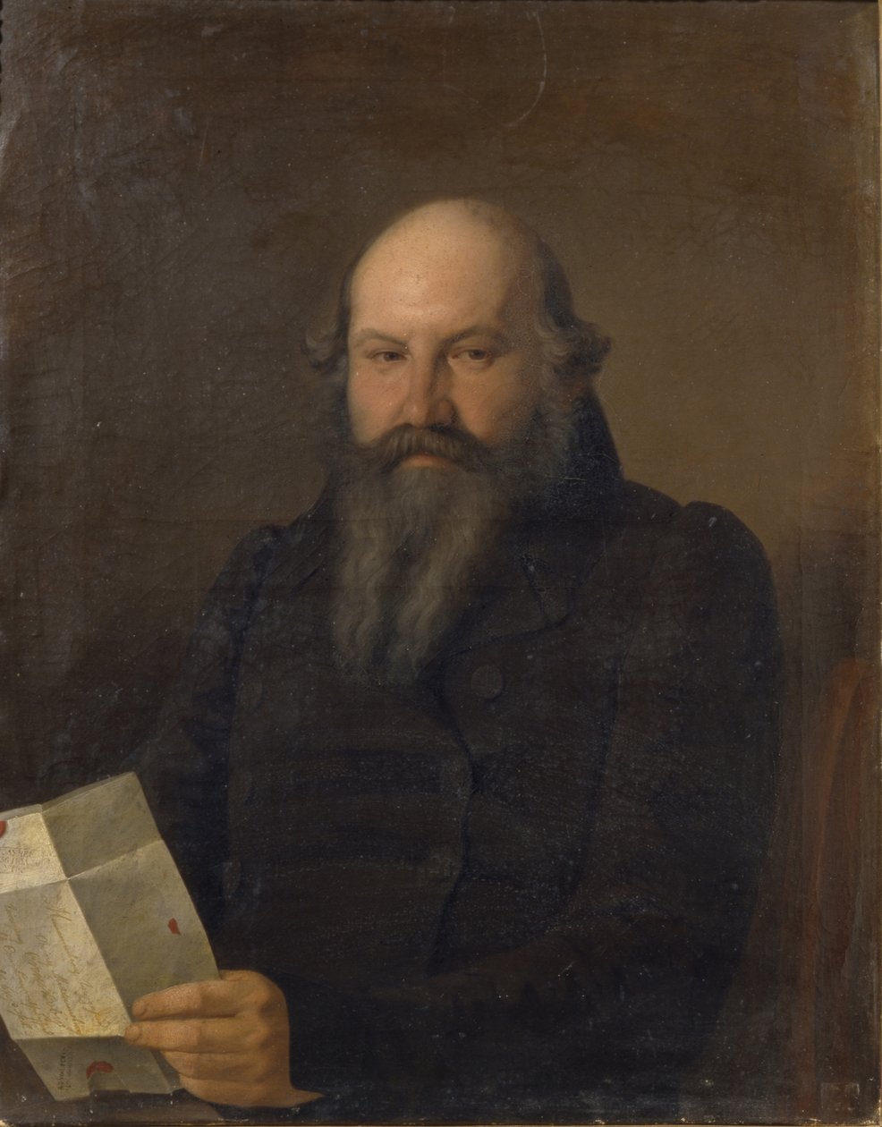 Osip Mihailovitš Senkovin muotokuva 1790-1851, 1836 tekijältä Sergey Konstantinovich Zaryanko
