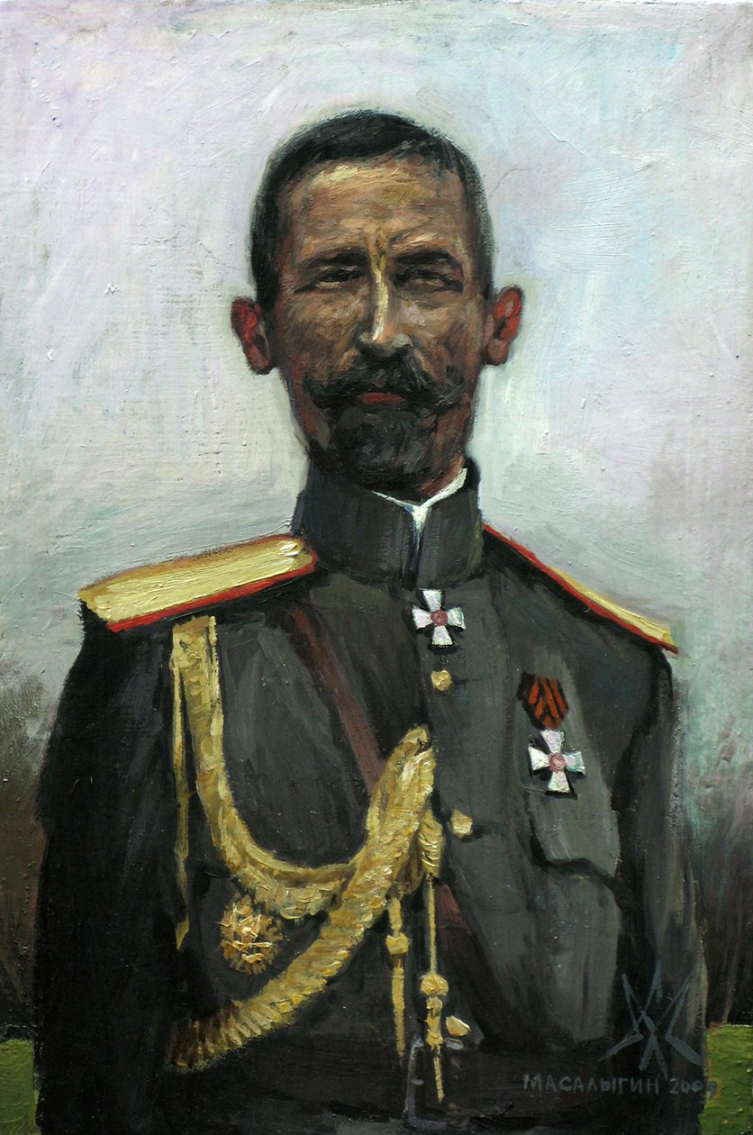 Lavr Georgievich Kornilov, 2009 tekijältä Sergey Lvovich Masalygin