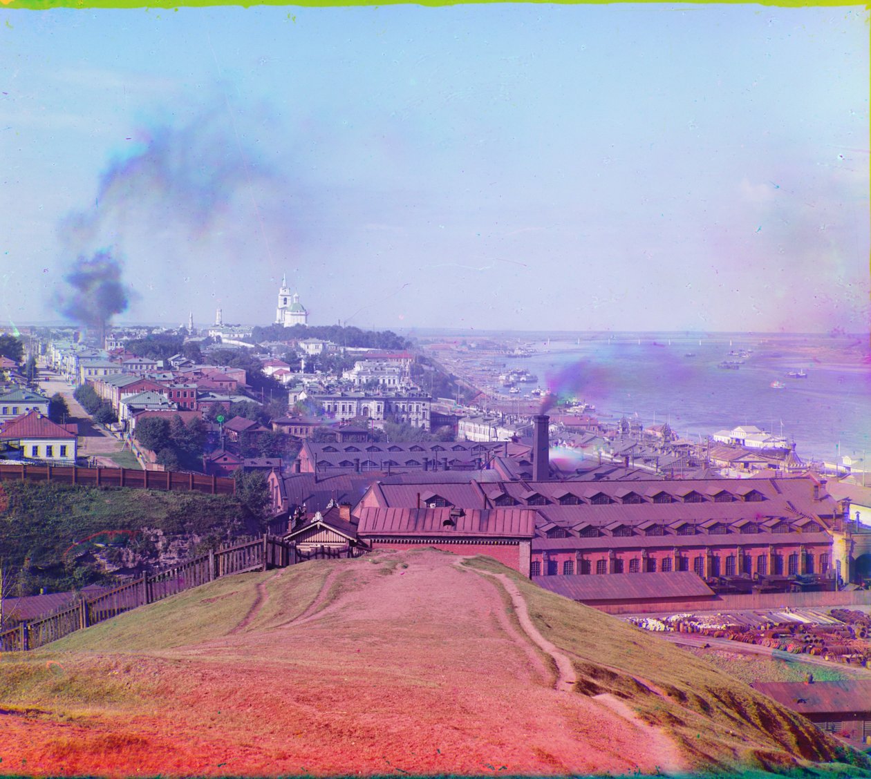 Perm (Gorodskie Gorkista), 1905-1915. tekijältä Sergey Prokudin Gorsky