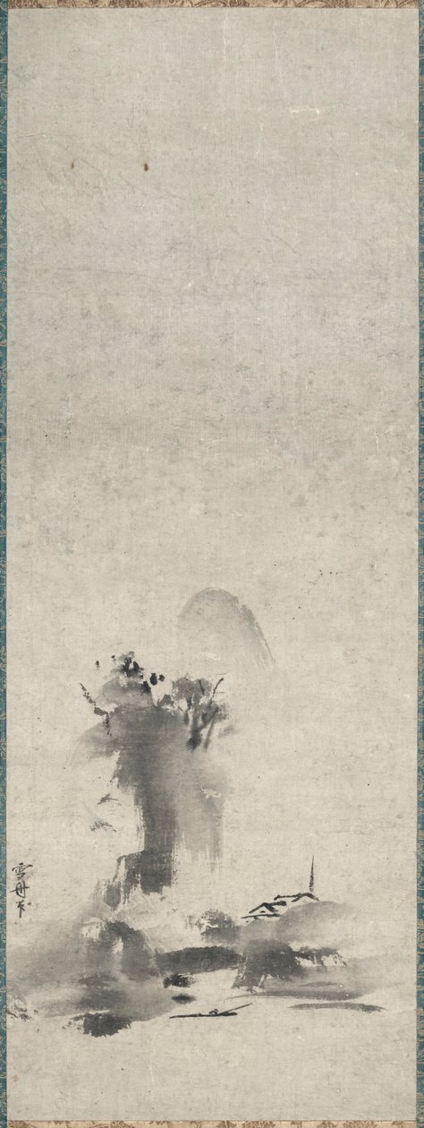 Haboku, Splashed Ink Maisema tekijältä Sesshû Tôyô
