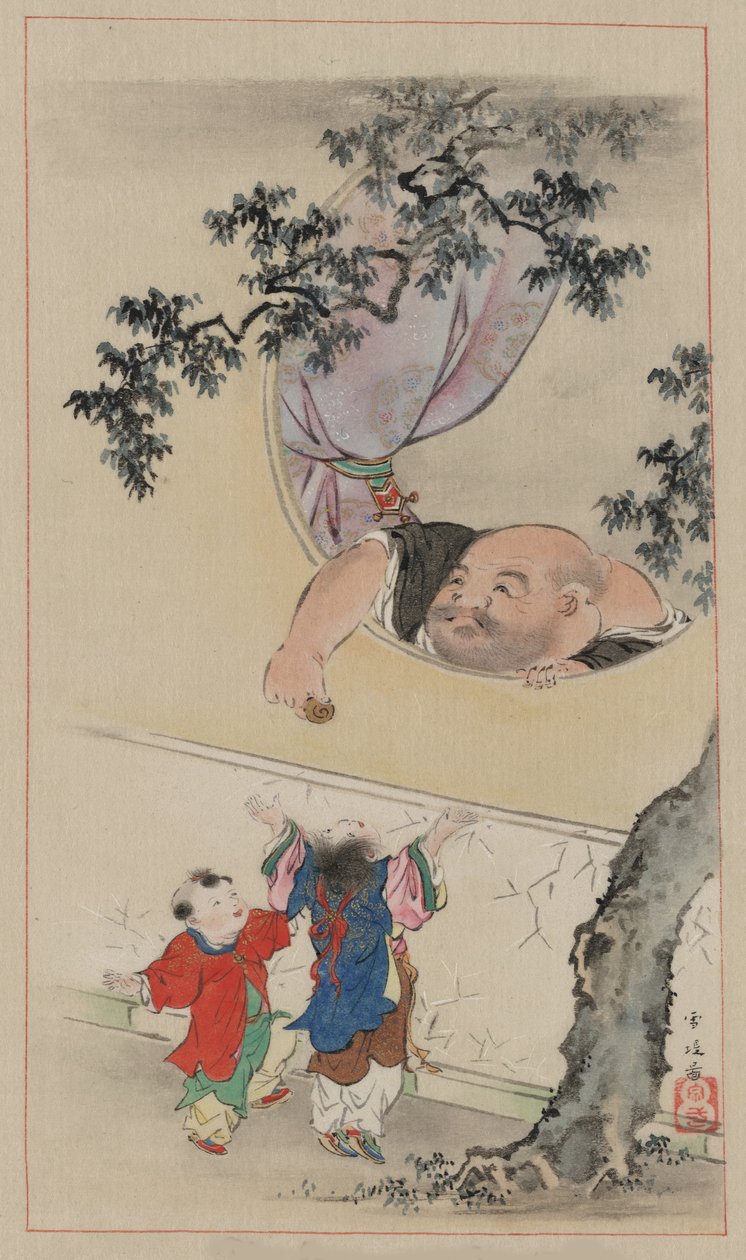 Hotei, 1878 tekijältä Settei Hasegawa