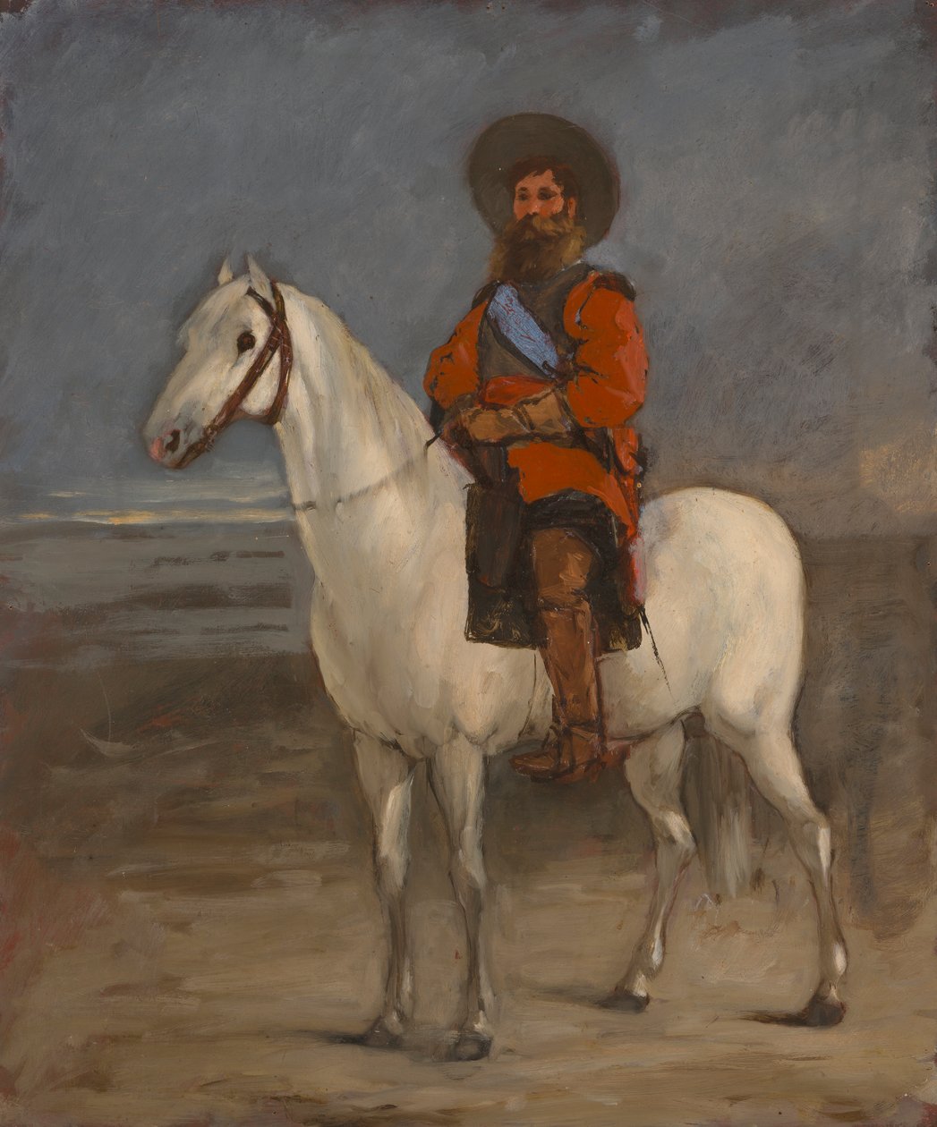 Garibaldin sotilas ratsailla tekijältä Severin Falkman