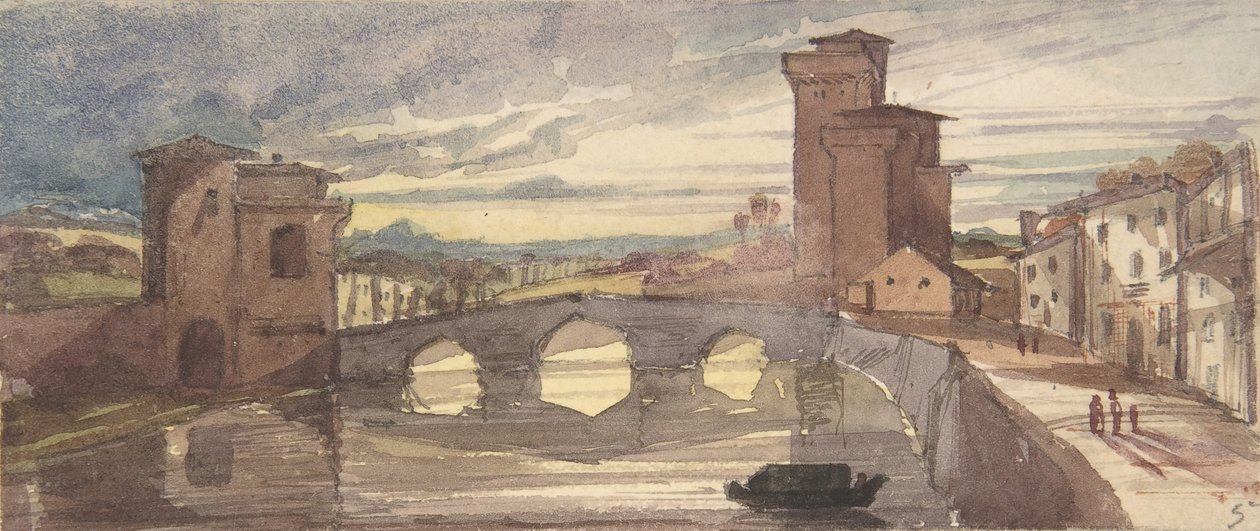 Pisa, 1843-44. tekijältä Seymour Haden