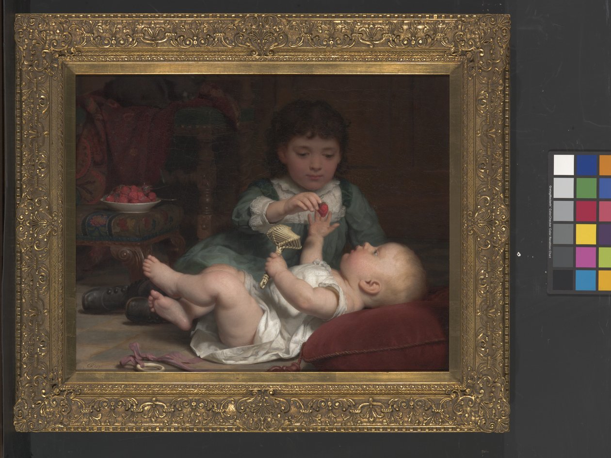 Kiusaus (öljy kankaalle) tekijältä Seymour Joseph Guy