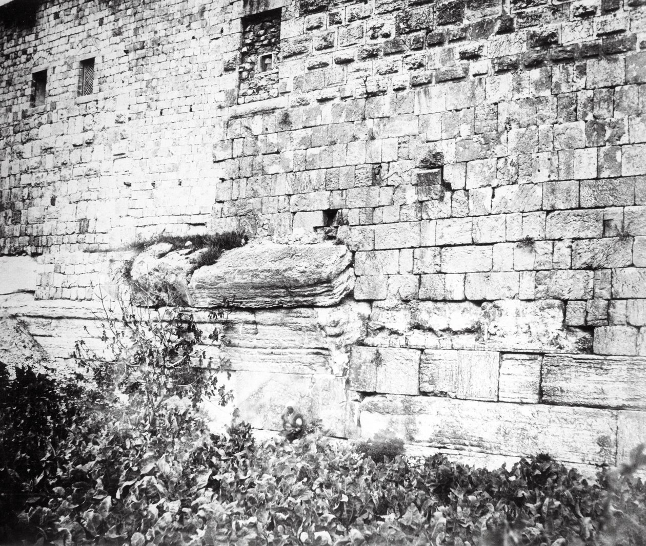 Robinsonin kaari, Jerusalem 1865 tekijältä Sgt. James M. McDonald