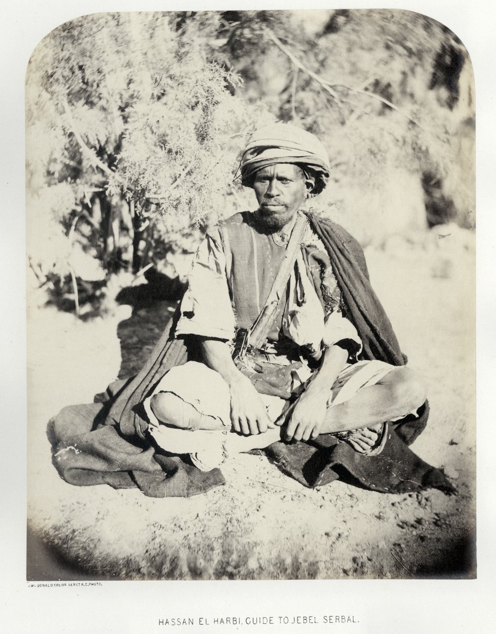 Hassan El Harbi, Jaid Taha Jebel Sarbal, 1868 tekijältä Sgt. James M. McDonald