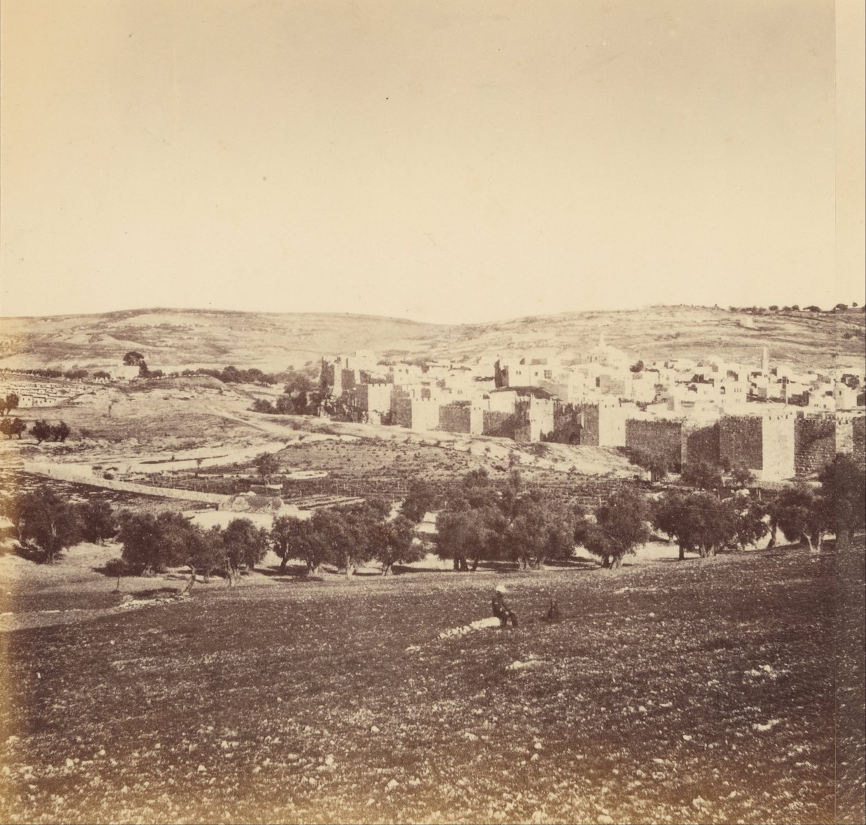 Panoraamanäkymä kaupungista tekijältä Sgt. James M. McDonald