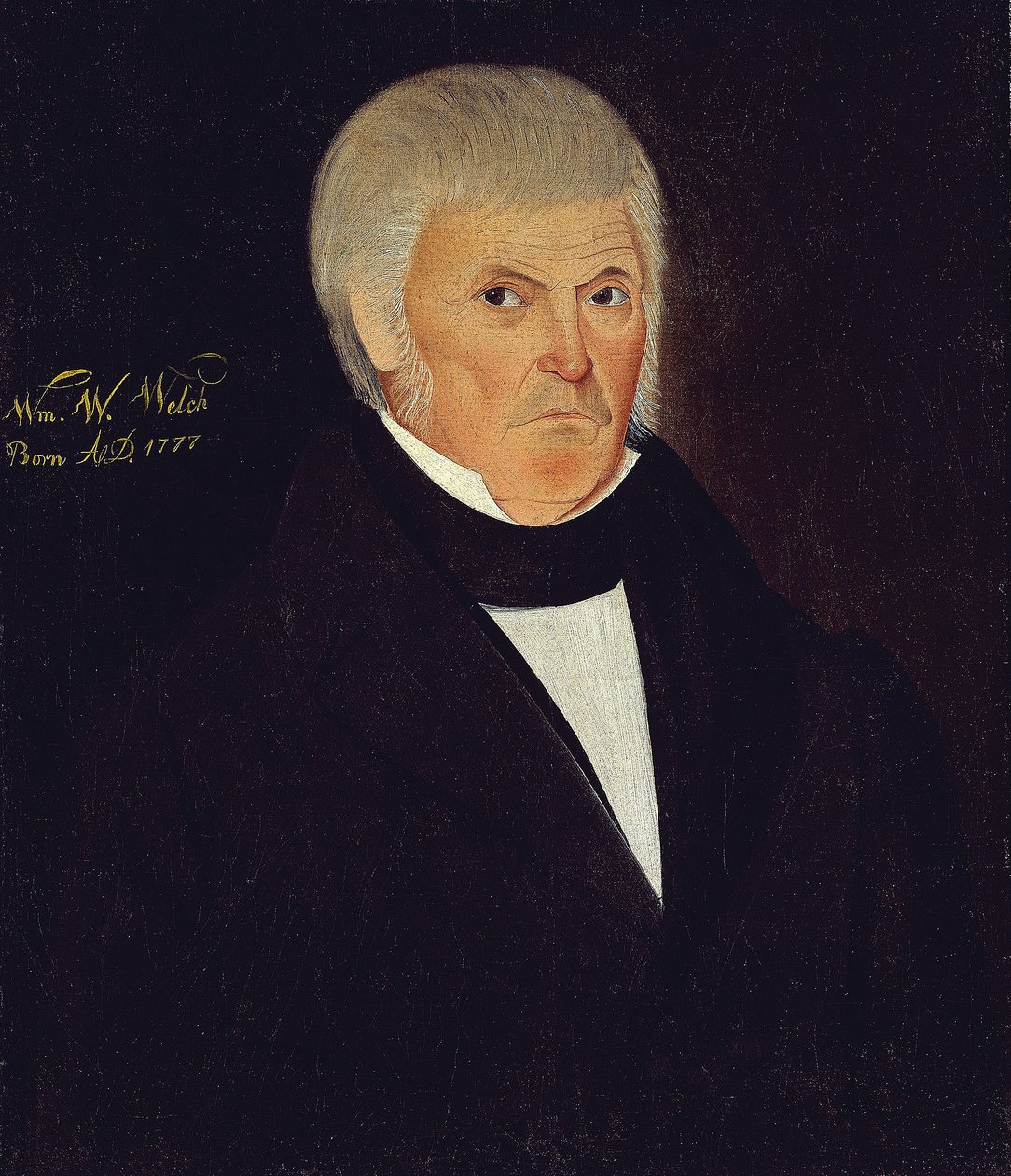Mr. William W. Welchin muotokuva, n. 1837 (öljy kankaalle) tekijältä Sheldon Peck