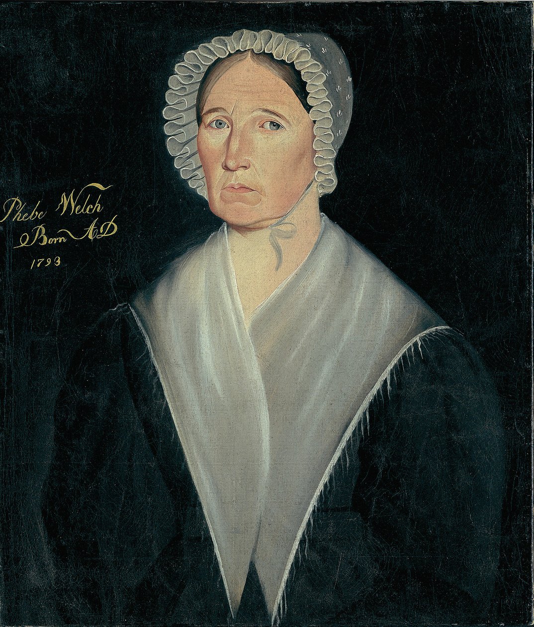 Rouva William W. Welchin muotokuva, n. 1837. tekijältä Sheldon Peck