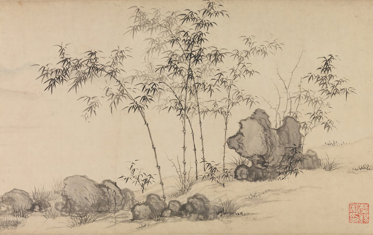 Bambulehto, 1300-luvun loppu. tekijältä Shen Xun