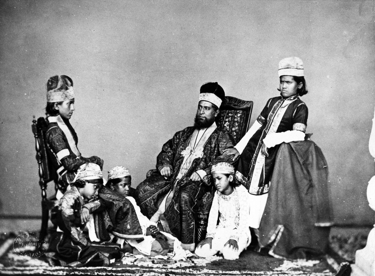 Moguls, Delhi n. 1863 tekijältä Shepherd and Robertson
