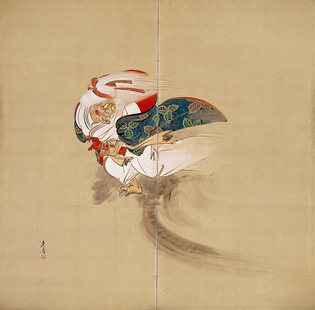 Ibaraki [parin oikea osa] tekijältä Shibata Zeshin