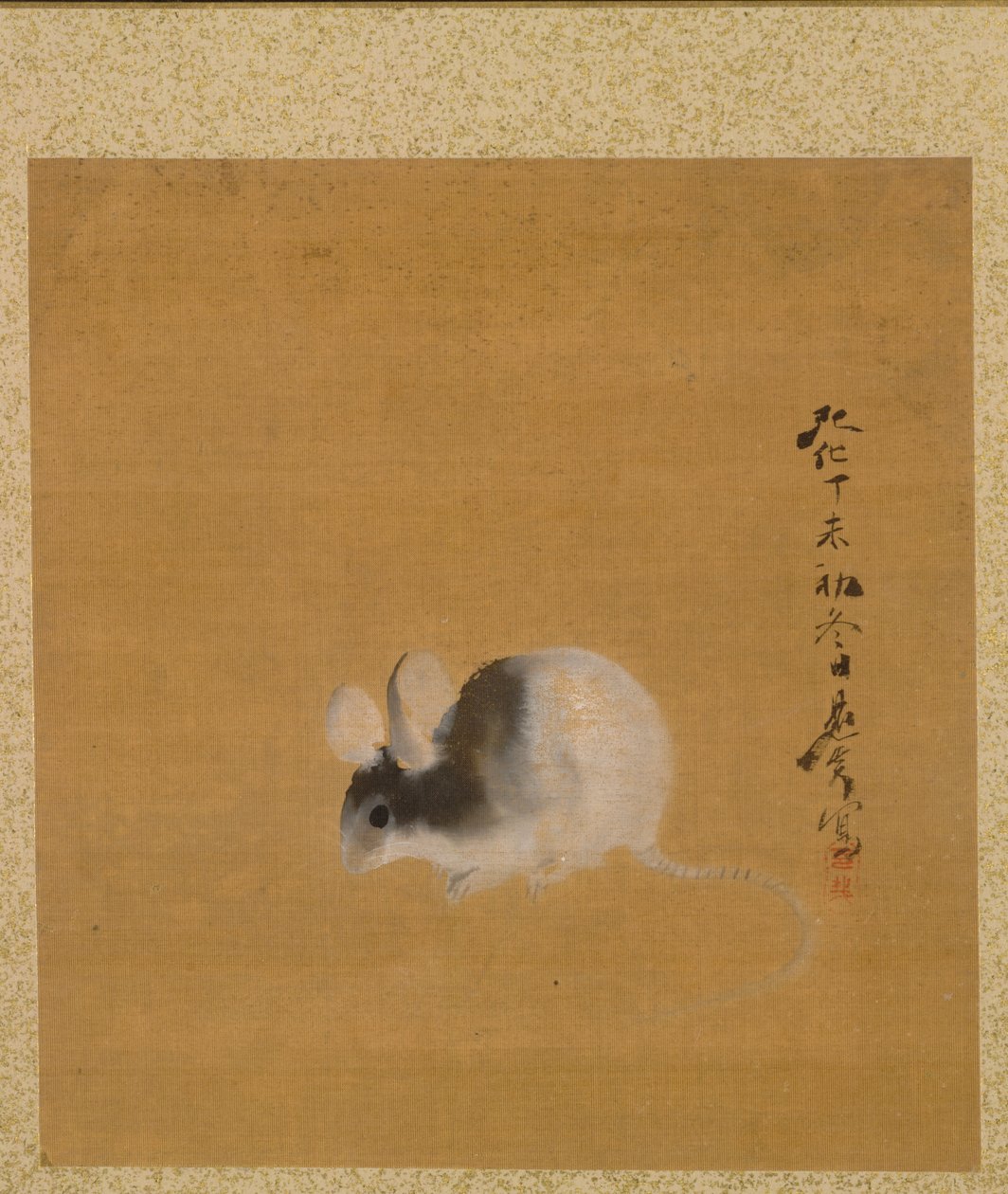Hiiri maalausalbumista tekijältä Shibata Zeshin