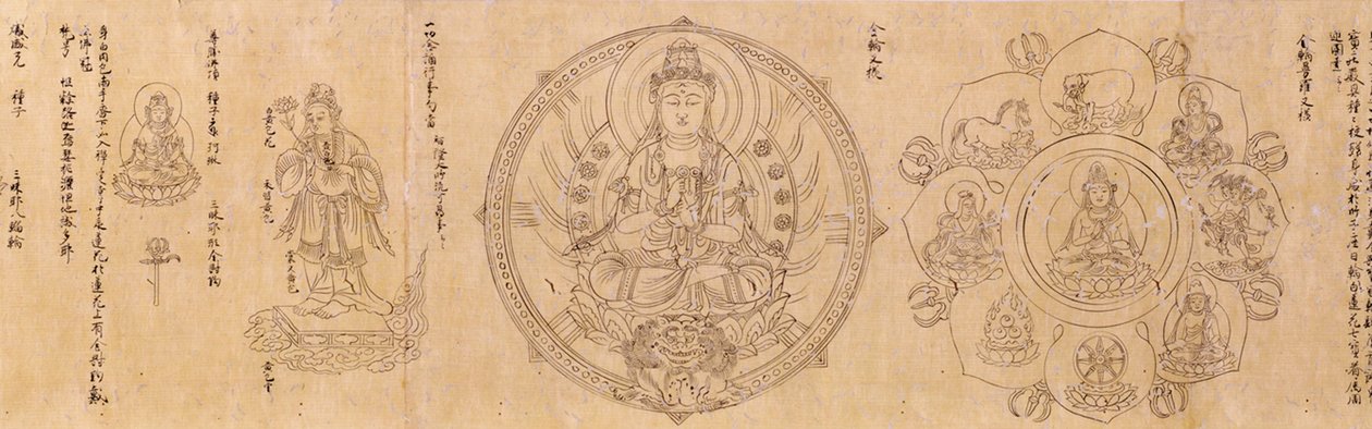 Buddhalaiset jumalat kaksi osaa tekijältä Shinkaku