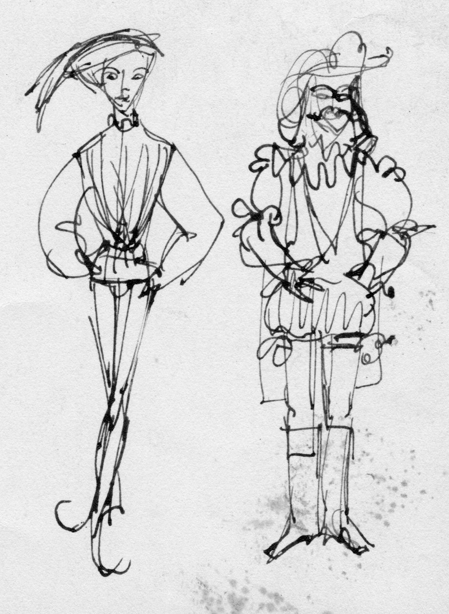 Miehet aikakausiasussa, 1950. tekijältä Shirley Markham