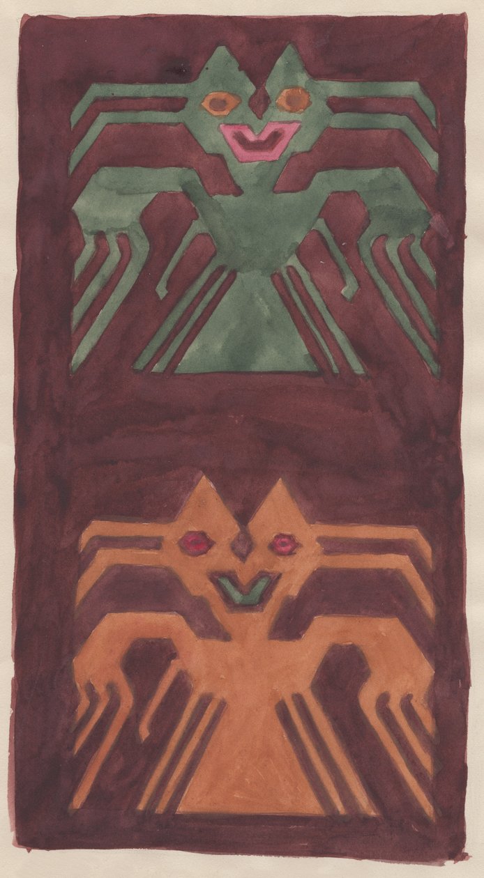 Eteläamerikkalainen tekstiilisuunnittelu, 1951. tekijältä Shirley Markham