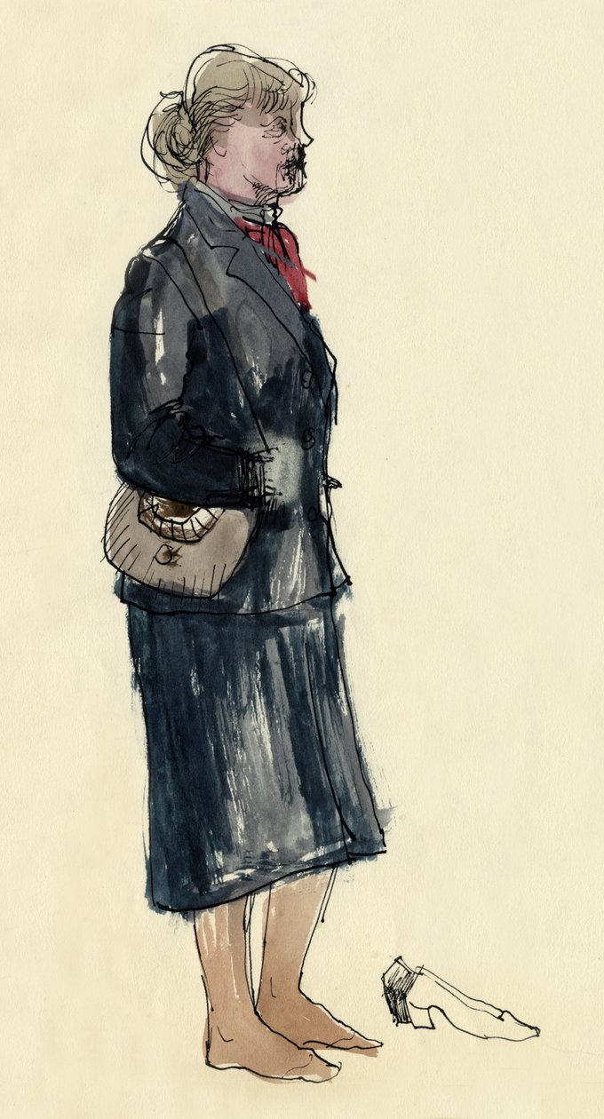 Nainen sukkahousuissa, 1953. tekijältä Shirley Markham