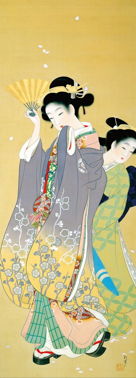 Kirsikankukkien katselu tekijältä Uemura Shoen