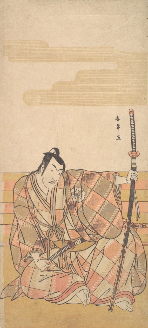 Neljäs Matsumoto Ogi Samuraina, vai mitä? 1782. tekijältä Shunsho