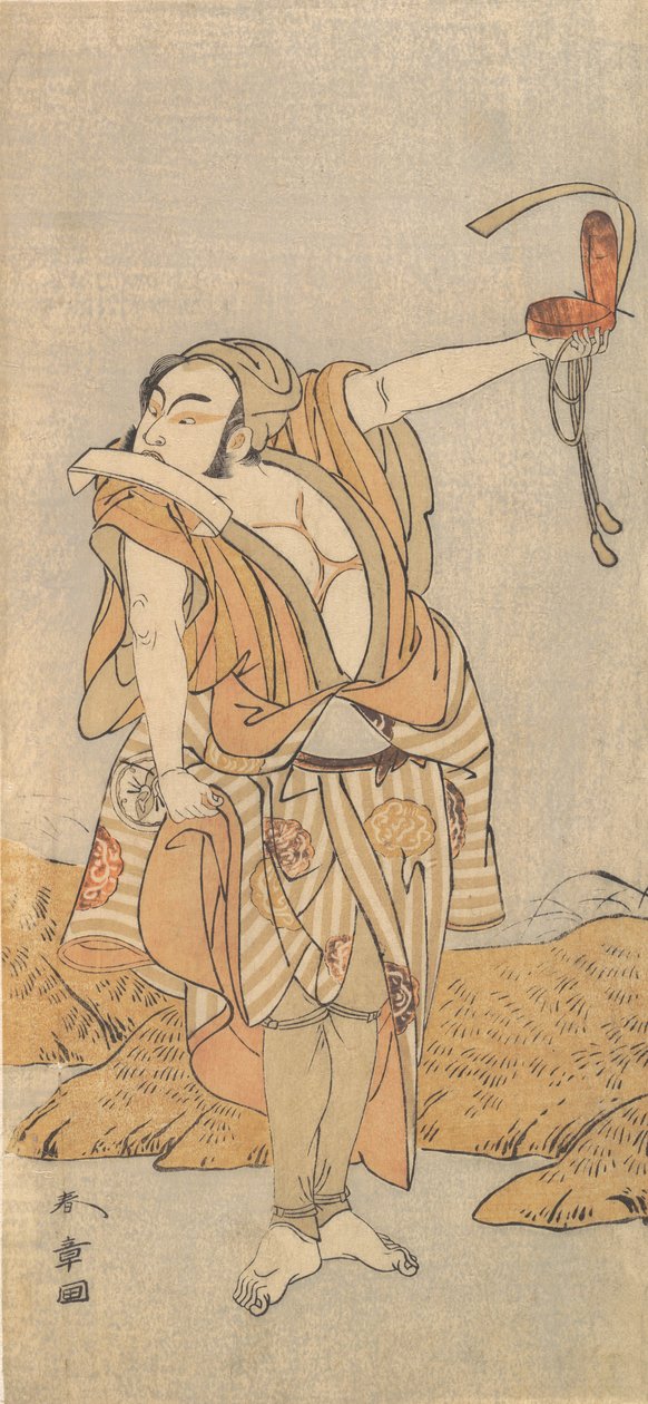 Toinen Nakamura Juzo Yakkona, 1773 tai tekijältä Shunsho