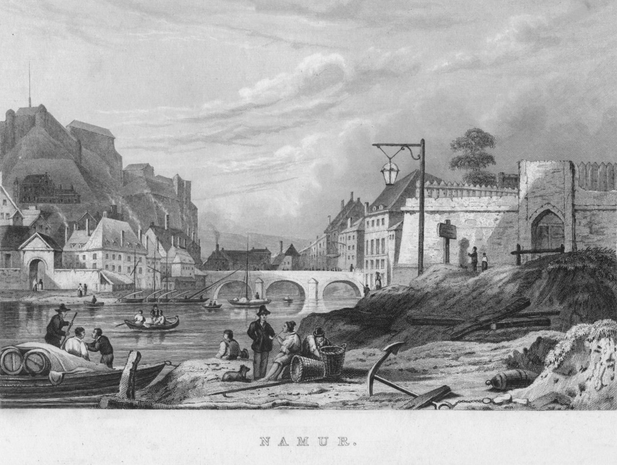 Namur, 1850 tekijältä Shury and Son