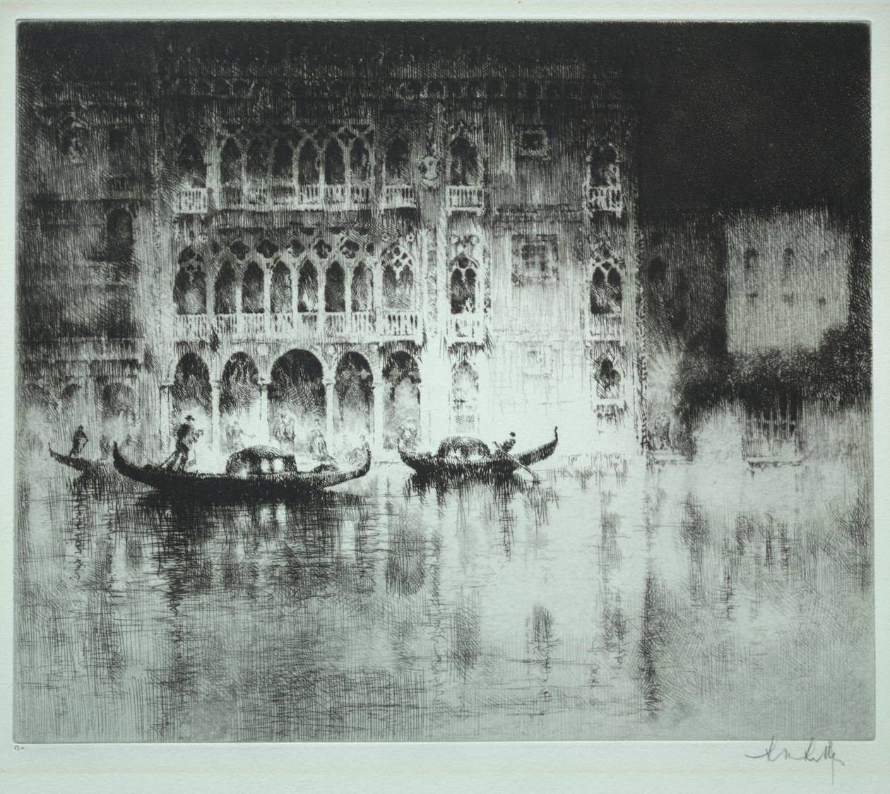 Venetsialainen setti: nro 1, Palazzo Ca d