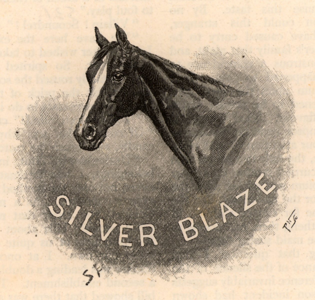 Silver Blazen seikkailu tekijältä Sidney Paget