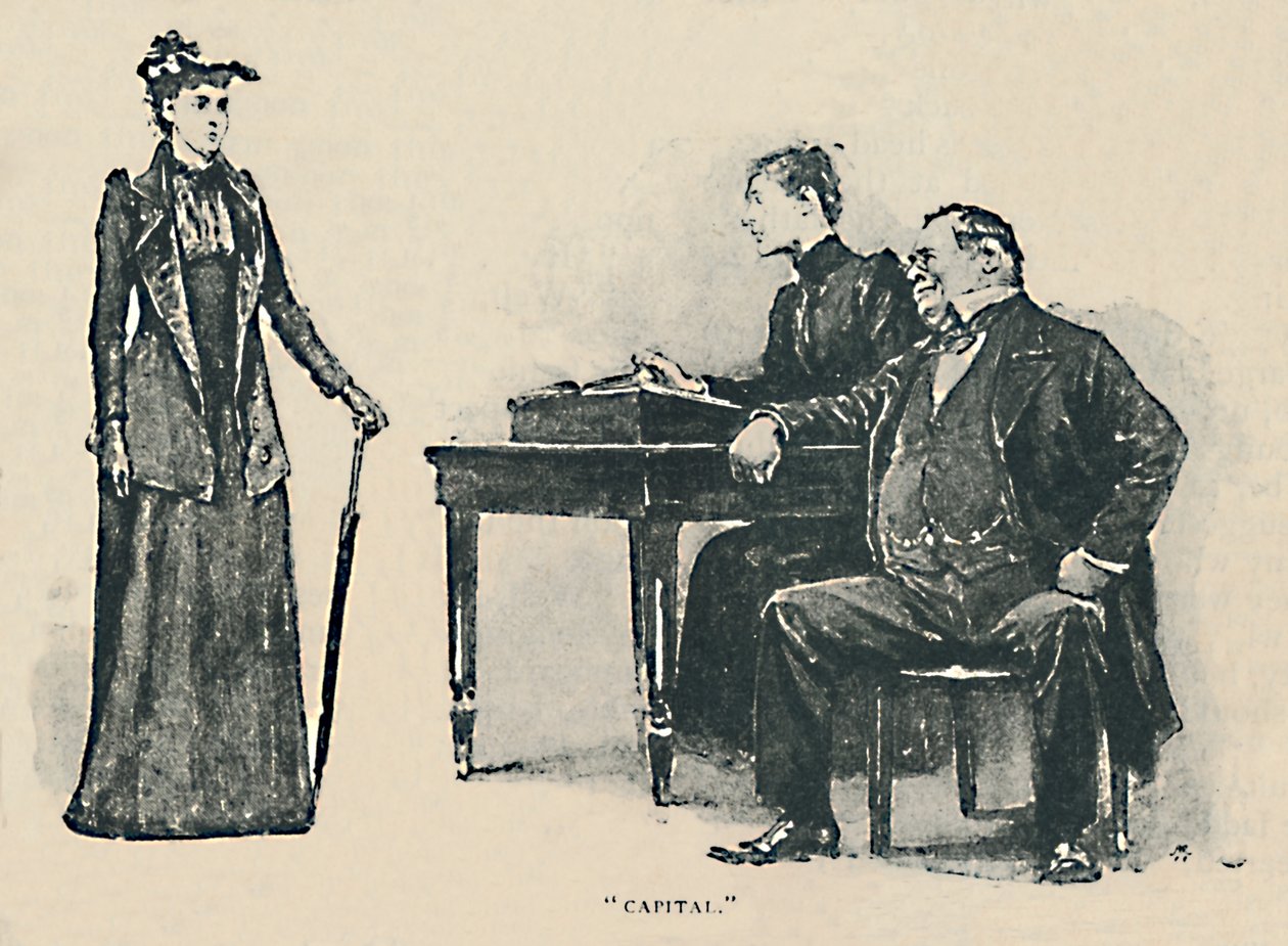 Pääkaupunki, 1892 tekijältä Sidney Paget