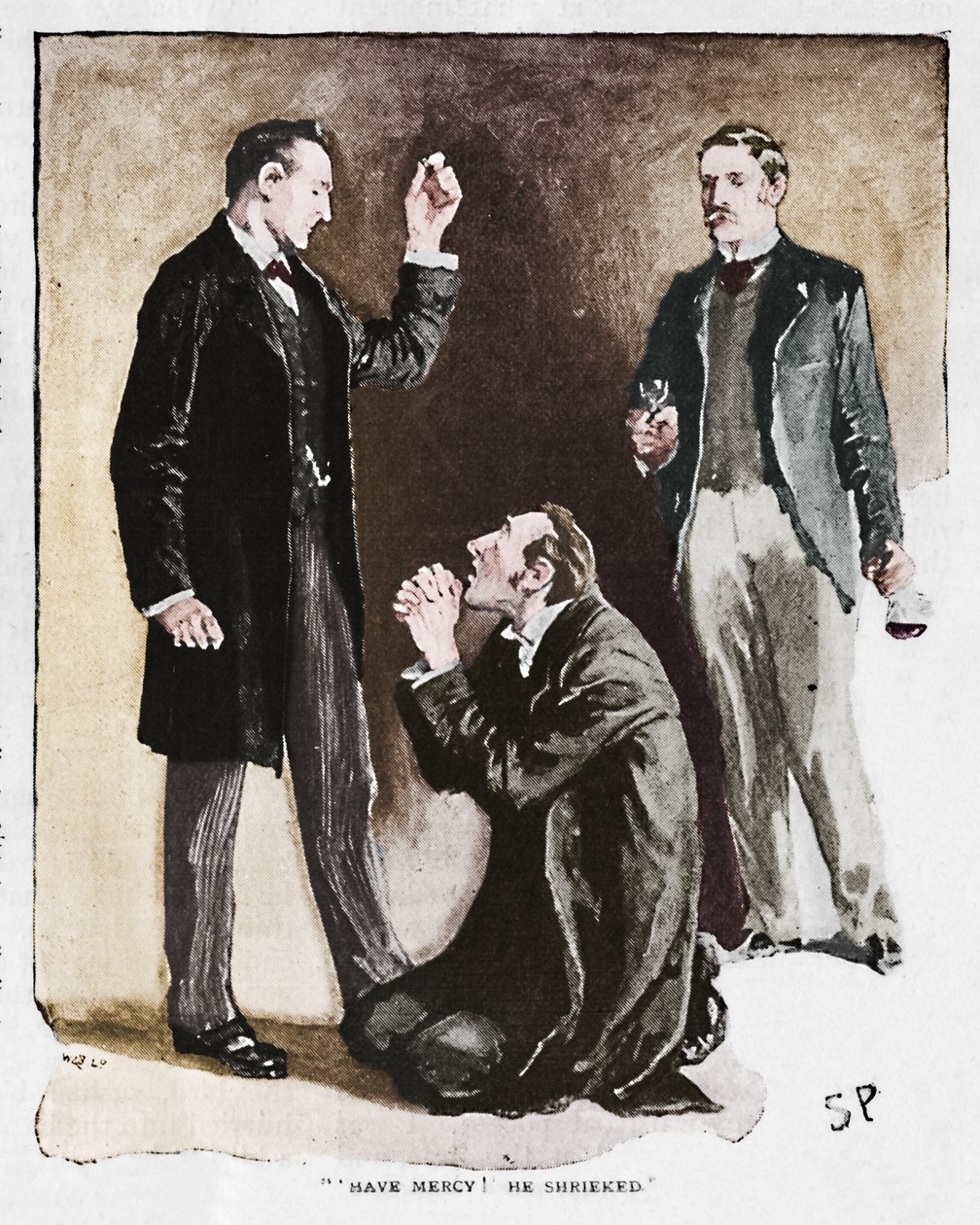Armahda! Hän huusi, 1892 tekijältä Sidney Paget