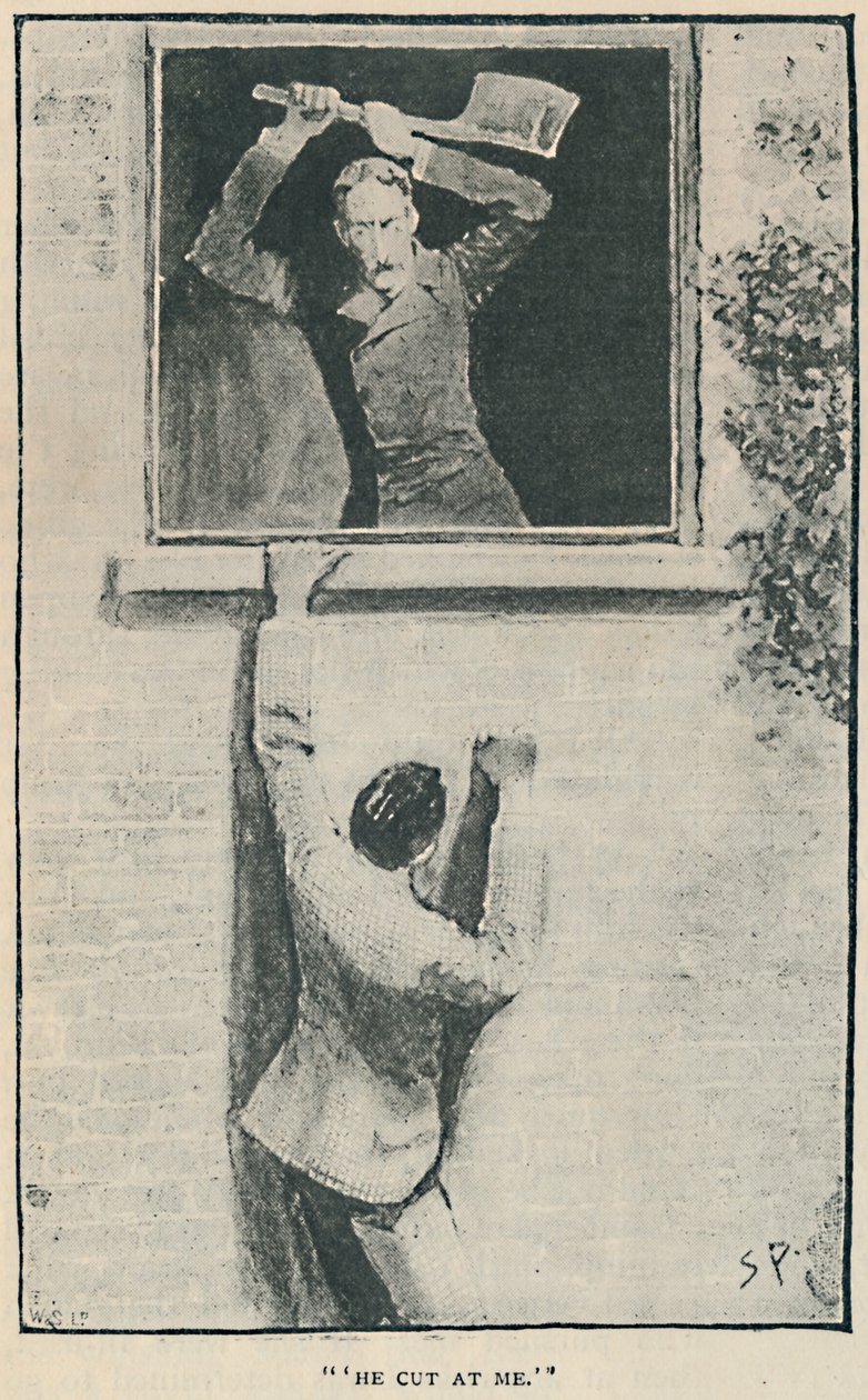 Hän leikkasi minua, 1892 tekijältä Sidney Paget