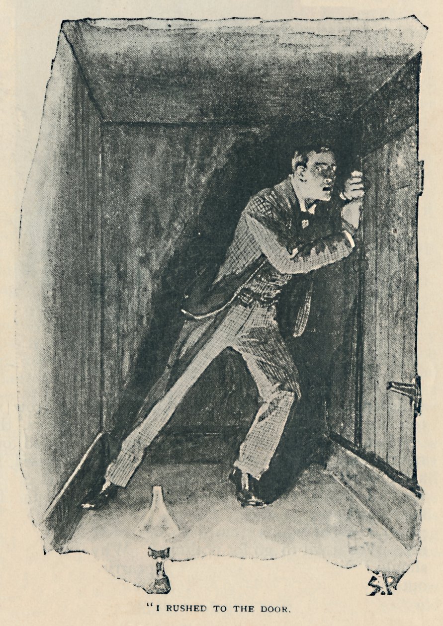 I Rushed To The Door, 1892 tekijältä Sidney Paget