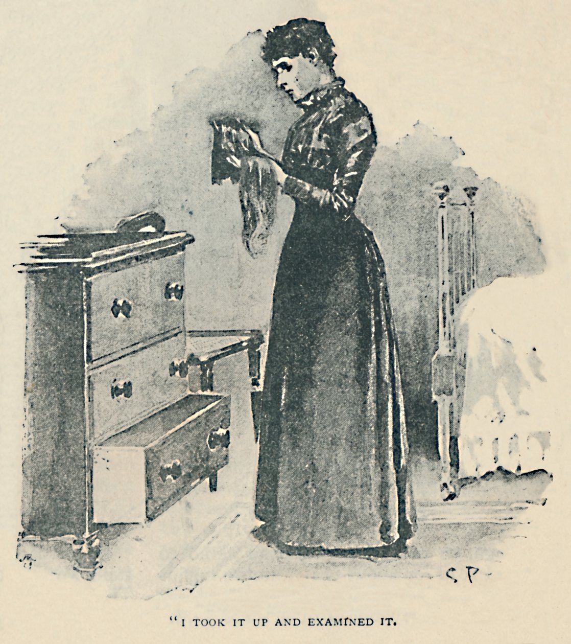 Otin sen esille ja tutkin sen, 1892 tekijältä Sidney Paget