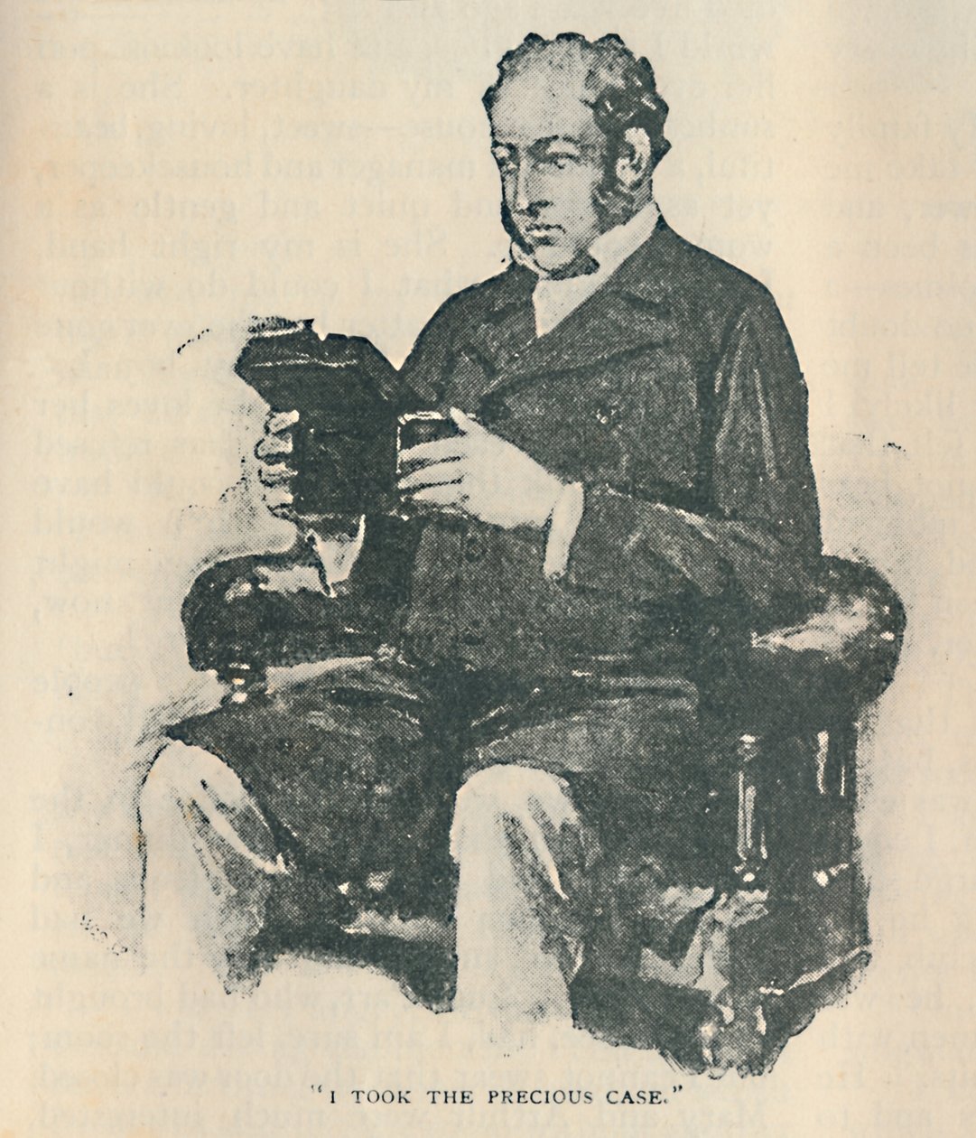 Otin arvokkaan tapauksen, 1892 tekijältä Sidney Paget