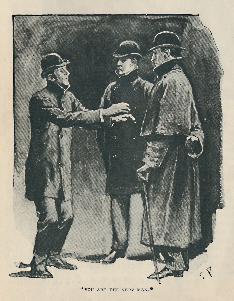 Olet oikea mies, 1892 tekijältä Sidney Paget