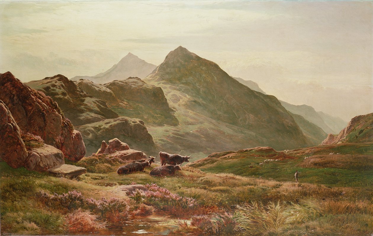 Highland kohtaus tekijältä Sidney Richard Percy