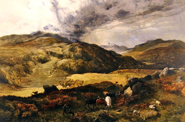 Walesin maisema tekijältä Sidney Richard Percy