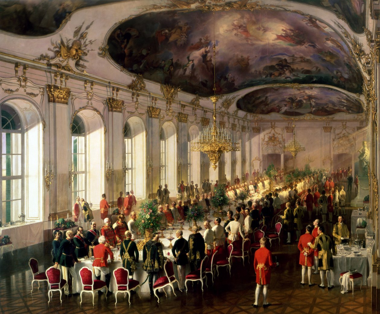Juhla Maria Teresan sotilasritarikunnan 1861 vuosipäivän kunniaksi tekijältä Siegmund L