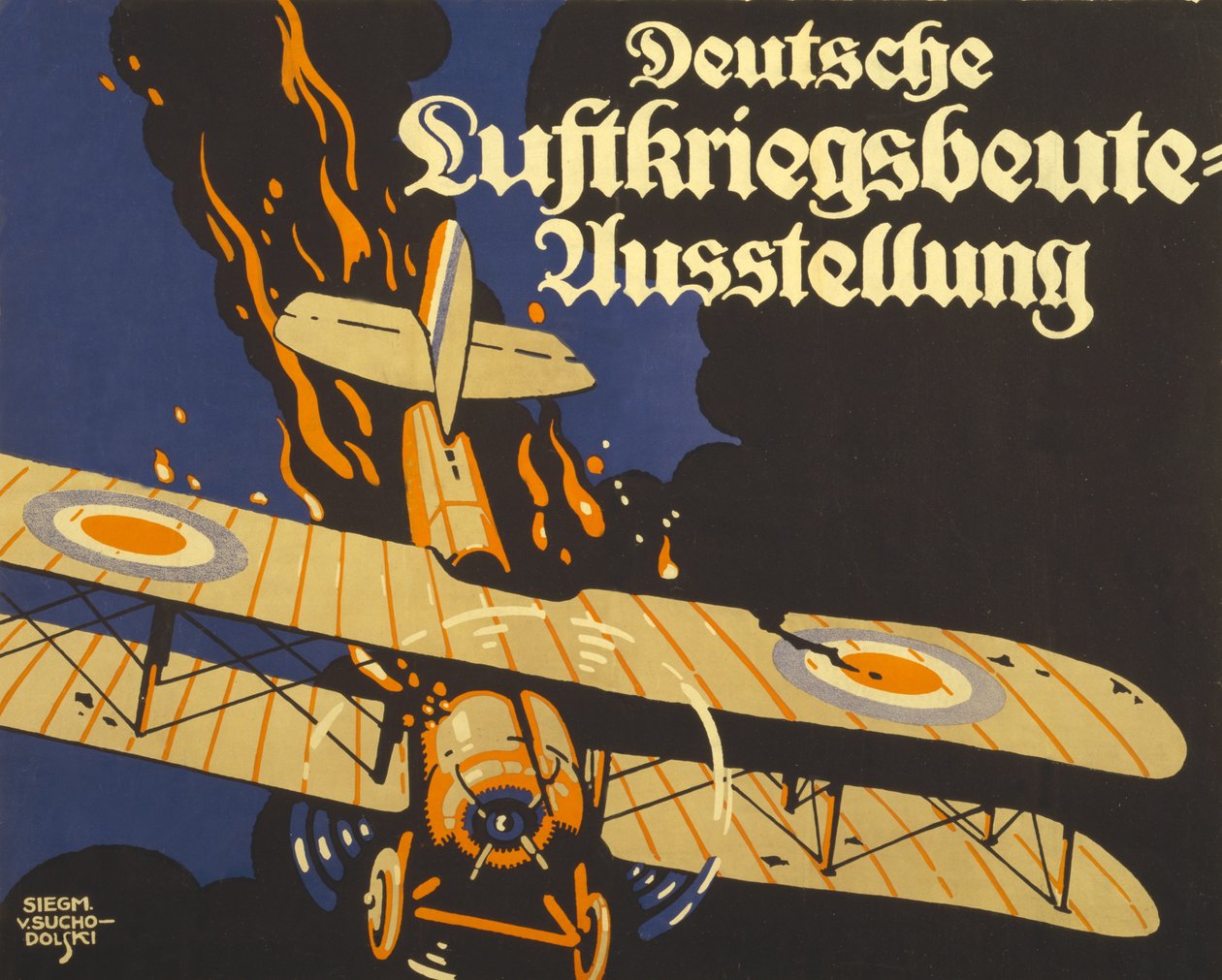 Saksan ilmasotanäyttely tekijältä Siegmund von Suchodolski