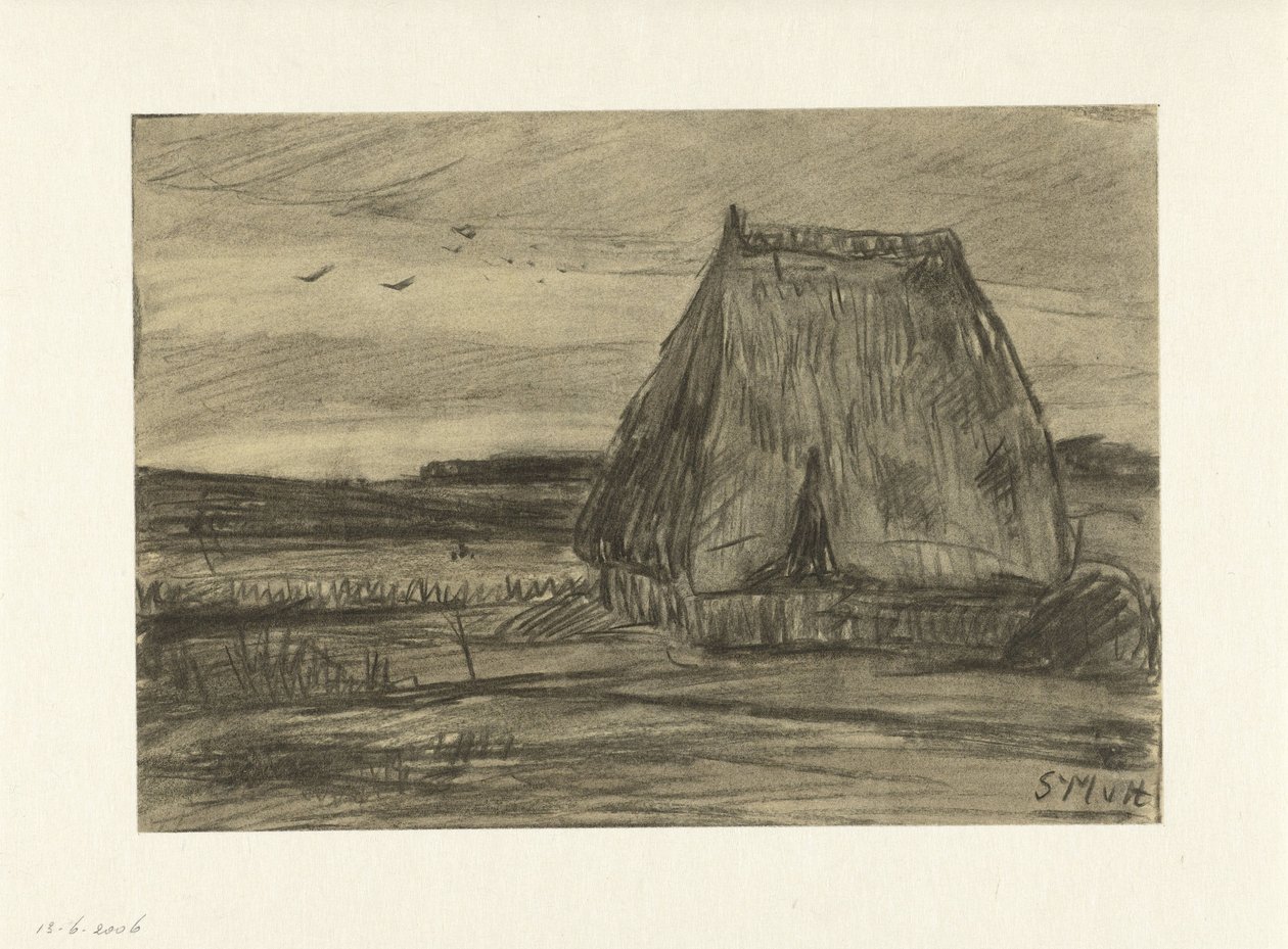 Maisema kotalla tekijältä Sientje Mesdag van Houten