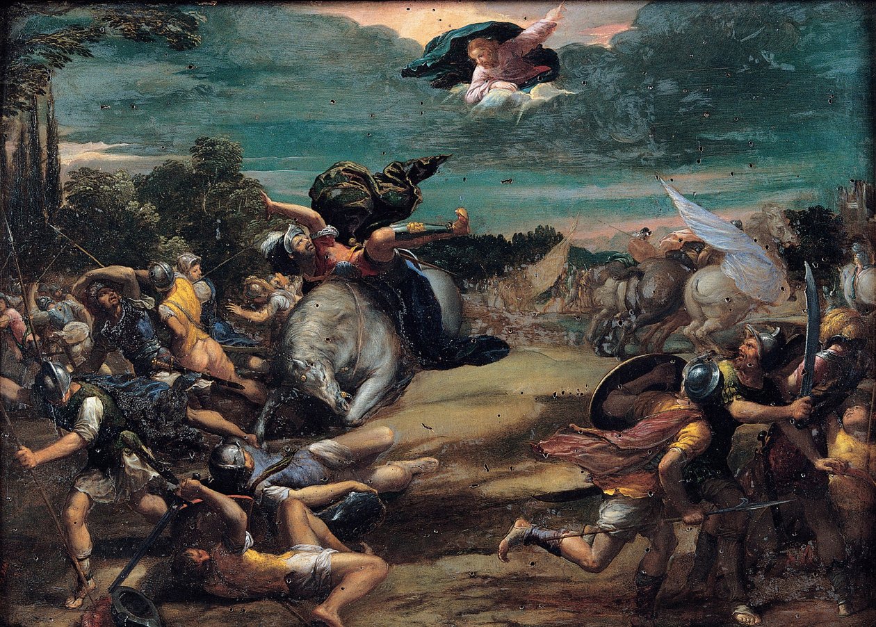 Käännys matkalla Damaskukseen, 1590-1595 tekijältä Sigismondo Scarsellino